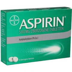 Aspirin 500mg Ueberz Tabl