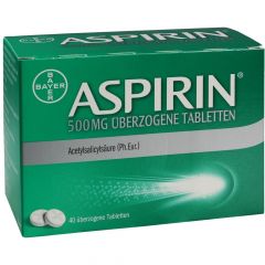 Aspirin 500mg Ueberz Tabl