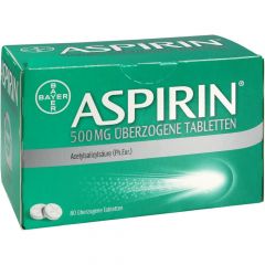 Aspirin 500mg Ueberz Tabl