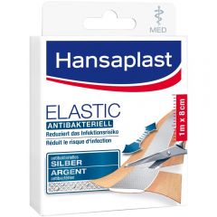 Hansaplast med Ela 1mx8cm