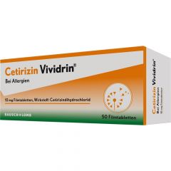 Cetirizin Vividrin 10mg