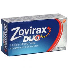 Zovirax Duo 50mg/G/10mg/G