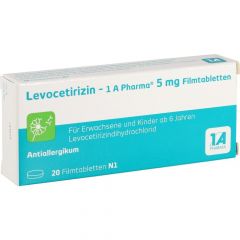 Levocetirizin 1a 5mg Fta