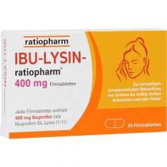 Ibu Lysin Ratiopharm 400mg