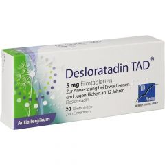 Desloratadin Tad 5mg Fta